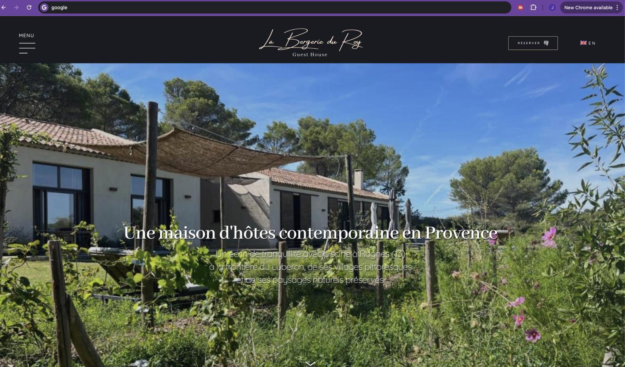 La Bergerie Du Roy-Chambres D'Hotes- Rognes Eksteriør bilde